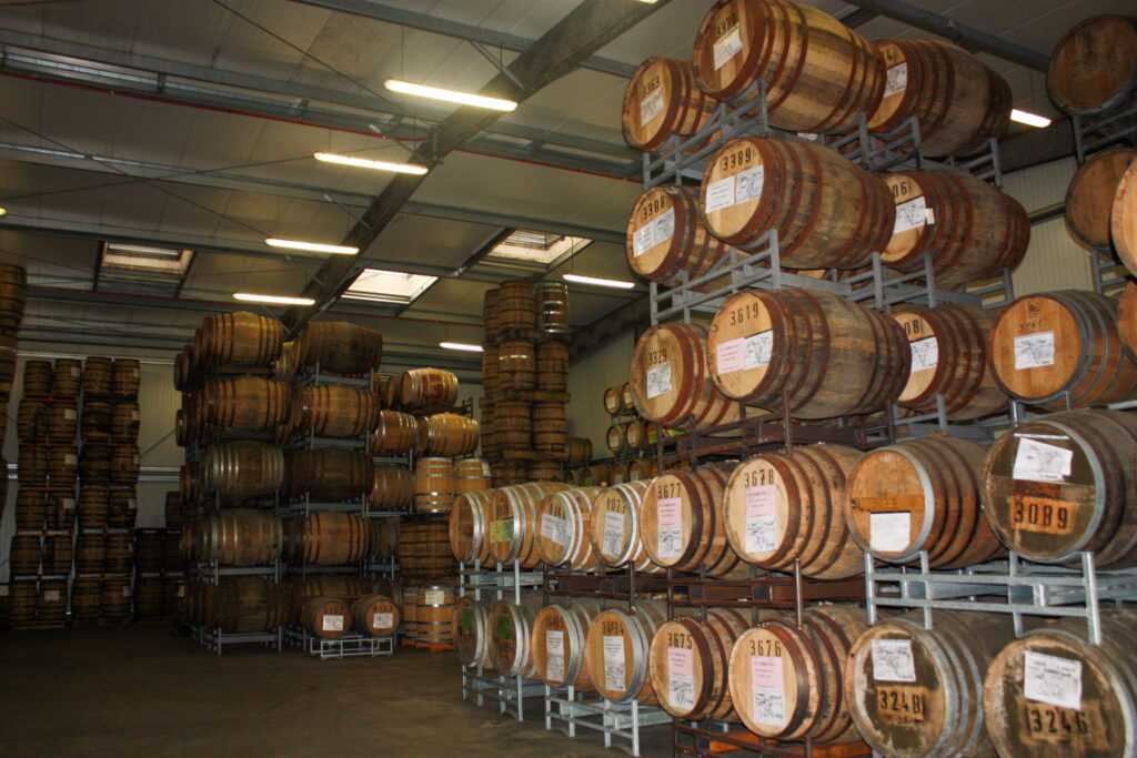 Warenghem Distillery's warehouse