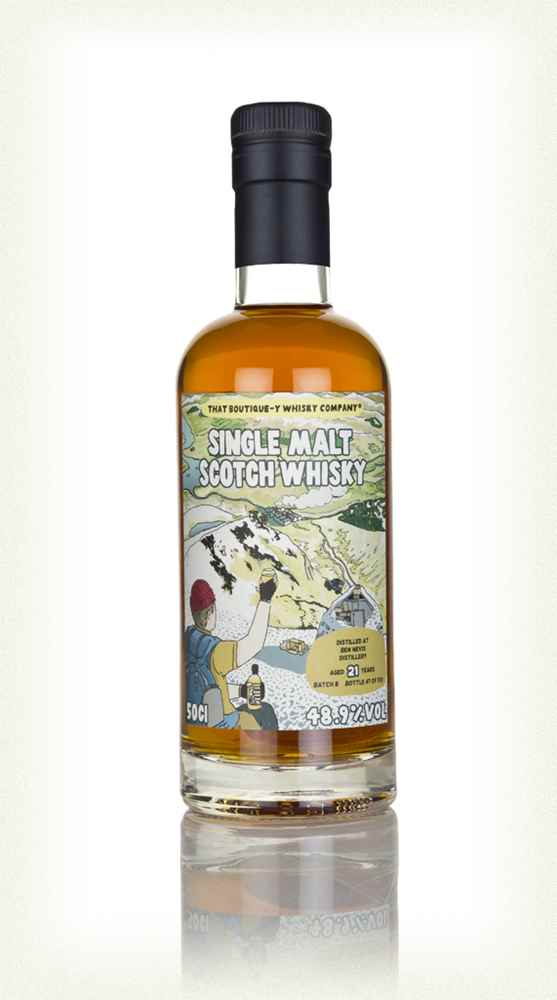 The bottle of Ben Nevis 21yo batch 8 TBWC