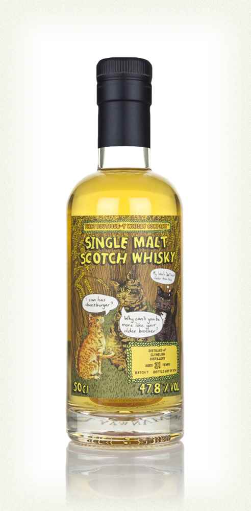 The Clynelish 21yo batch 7 TBWC bottle