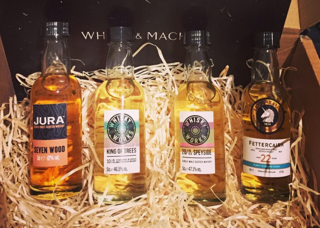The package we received for the Gregg Glass Whisky Tweet Tasting