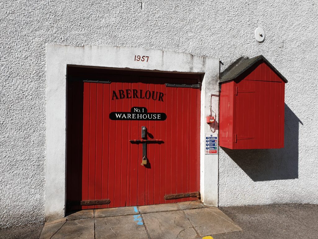 Entrance to Aberlour's Warehouse No. 1