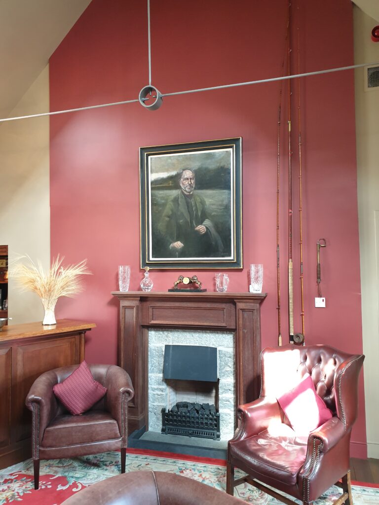 A portrait of James Fleming, founder of Aberlour distillery.