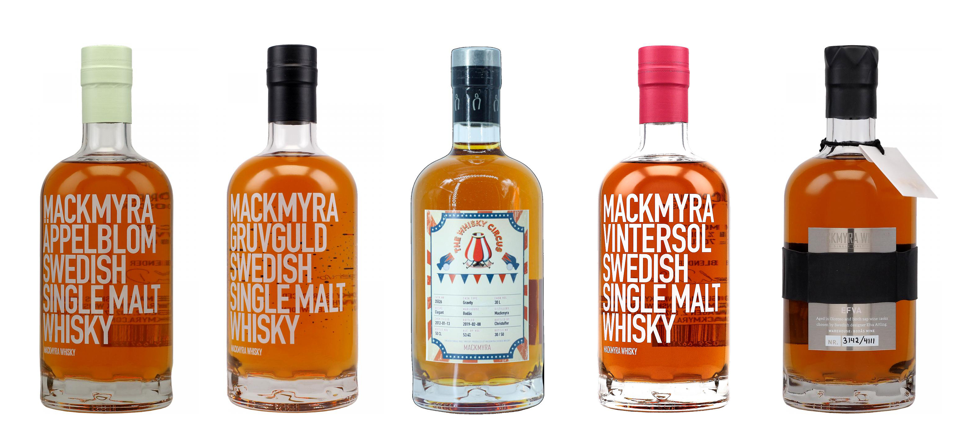 Mackmyra Whisky Circus, some seasonals and a Moment