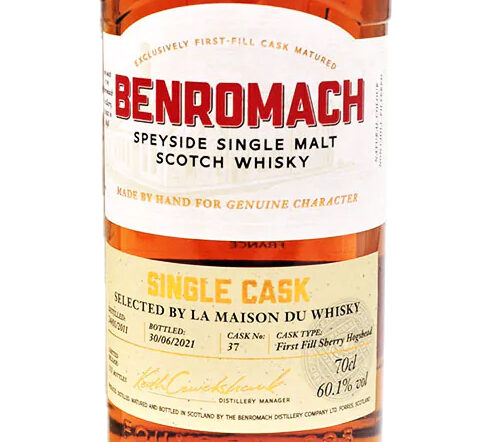Benromach 2011 Single Cask for LMDW
