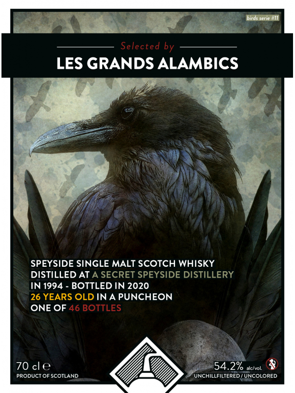 Secret Speyside 1994 Les Grands Alambics Bird Series