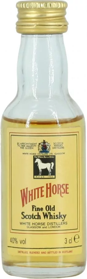 White Horse Fine Old Scotch Whisky (1970s or 1980s)