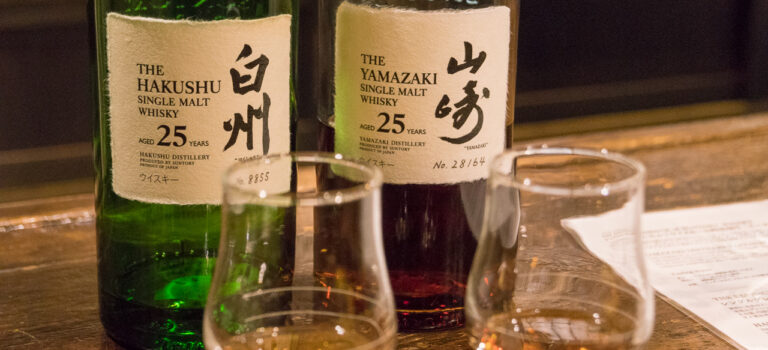 Hakushu and Yamazaki 25-year-old