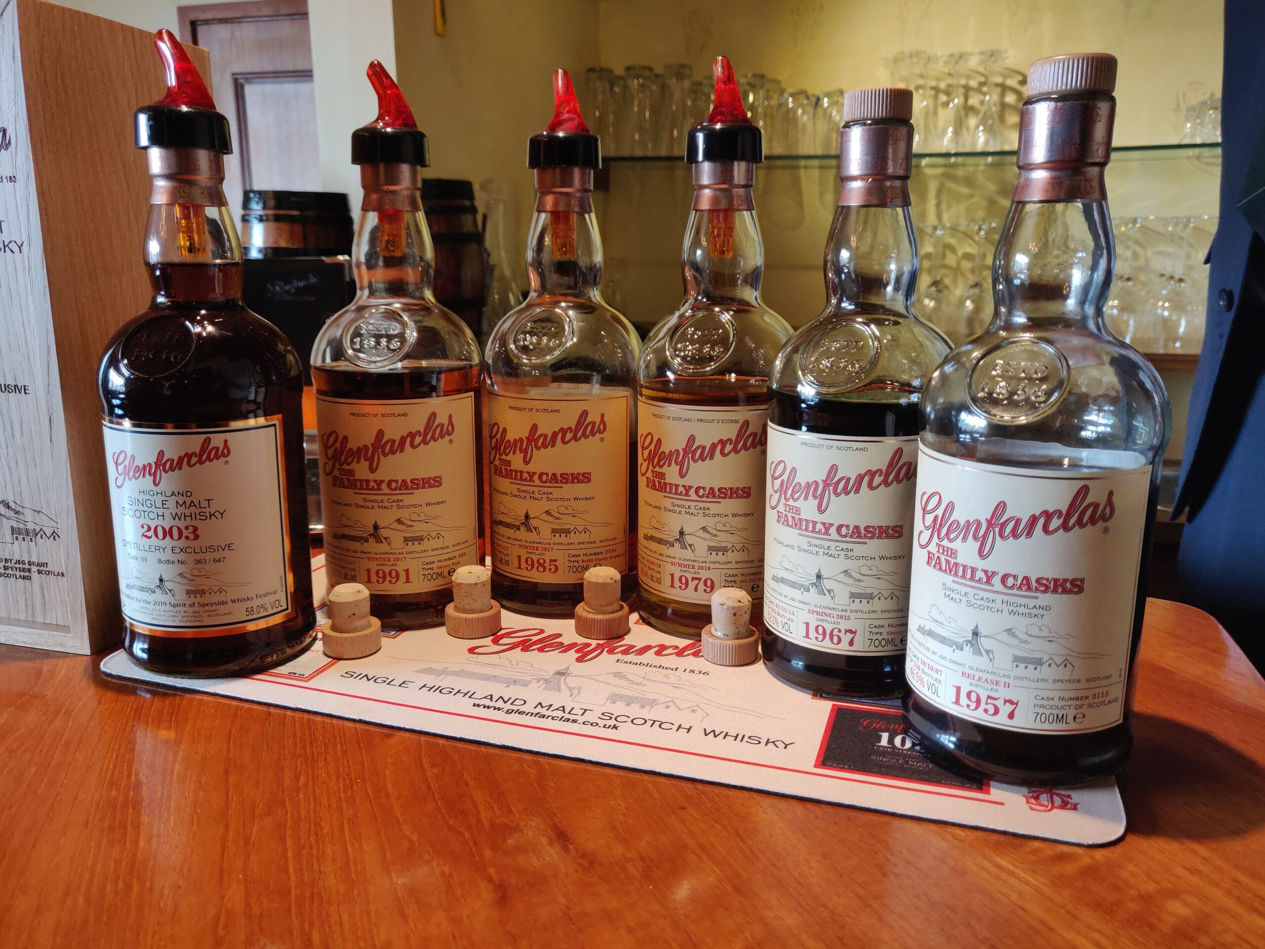 Glenfarclas Family Casks 1979 1967 & 1957