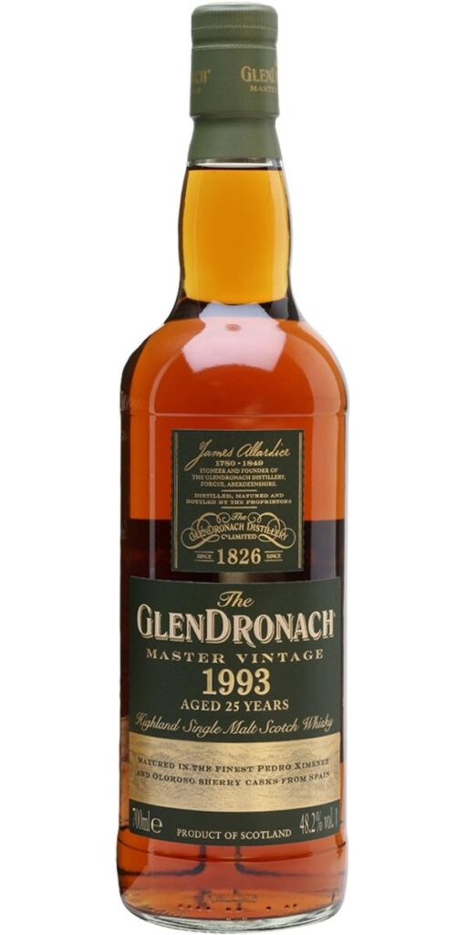 Glendronach 1993 Master Vintage 25-year-old