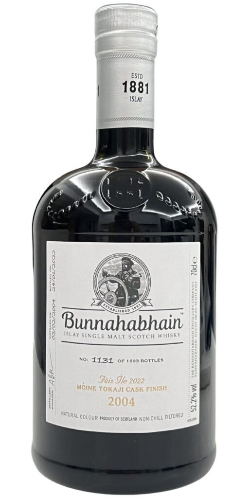 Bunnahabhain 2004 Mòine Tokaji Cask Finish (Fèis Ìle 2022)