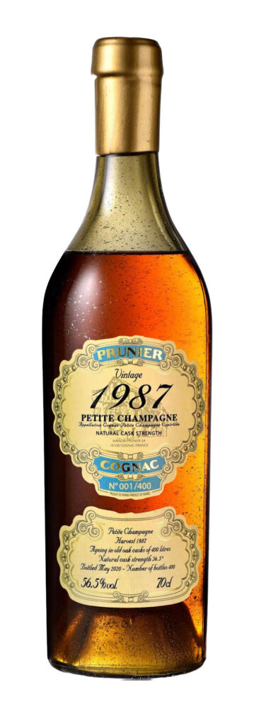 Prunier vintage 1987 Petite Champagne Cognac
