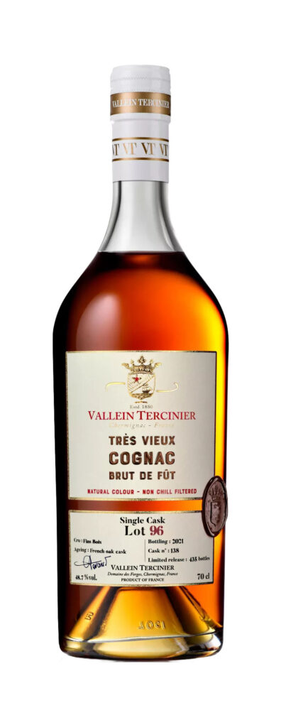 Vallein Tercinier Fins Bois Lot 96 Single Cask (2021)