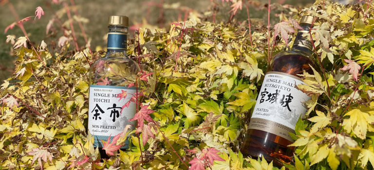 Nikka Yoichi Non Peated Miyagikyo Peated