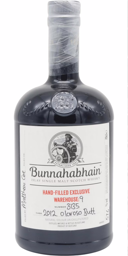 Bunnahabhain 2012 Warehouse 9 – Hand-Filled Exclusive