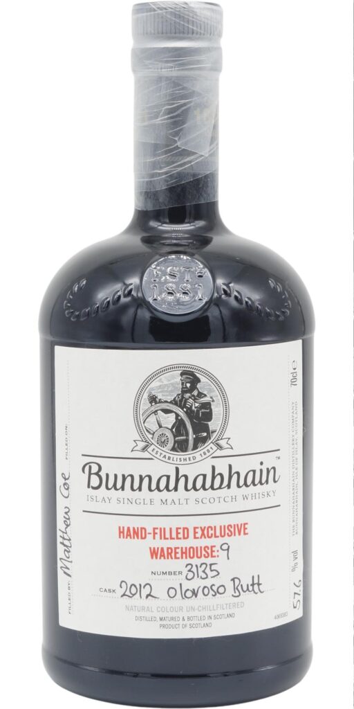 Bunnahabhain 2012 Warehouse 9 – Hand-Filled Exclusive