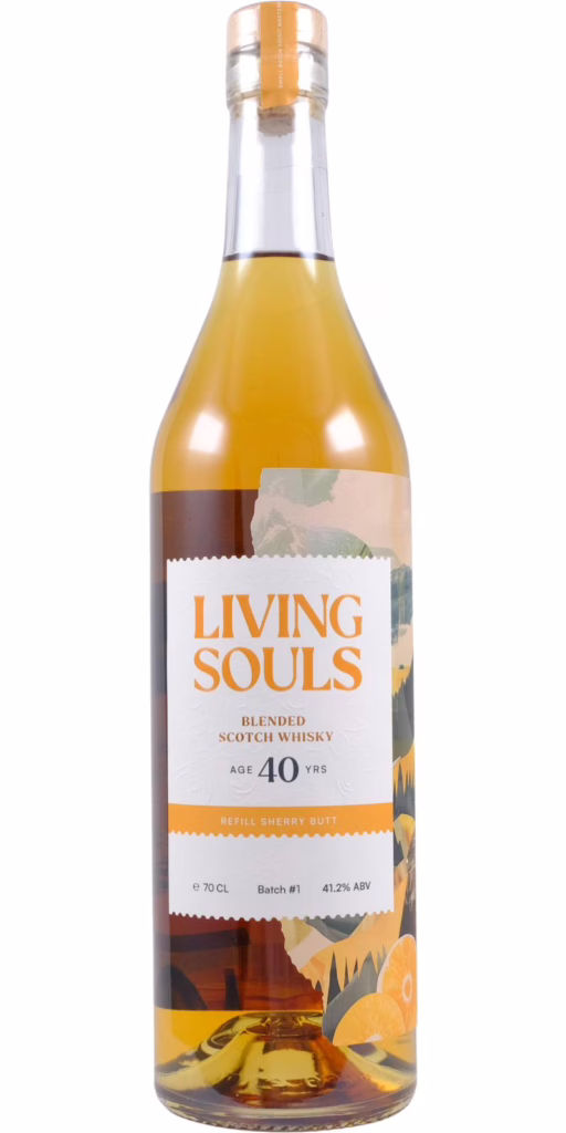 Blended Scotch Whisky 40-year-old Living Souls