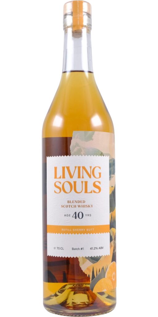 Blended Scotch Whisky 40-year-old Living Souls
