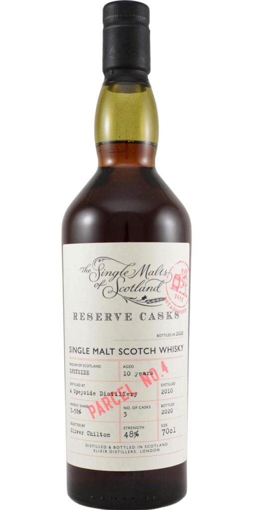 A Speyside Distillery 2010 Elixir Distillers (2020)