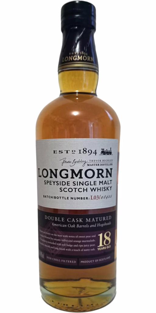 Longmorn 18-year-old batch L03 Secret Speyside