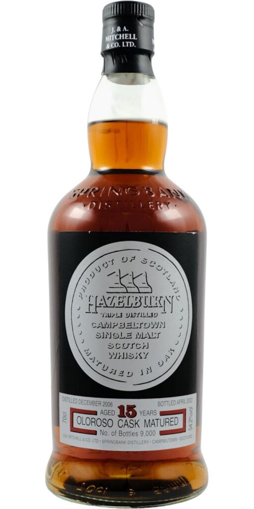 Hazelburn 15-year-old Oloroso Cask Matured