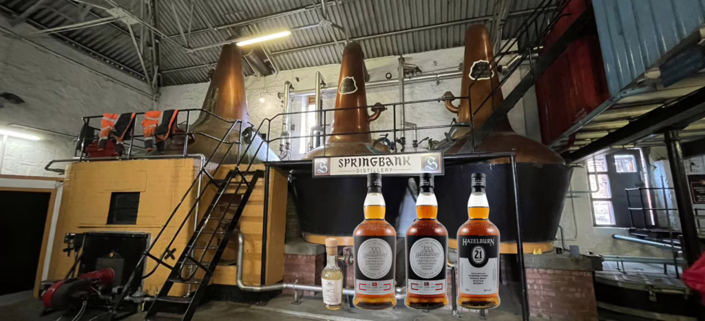Four Hazelburn Whiskies