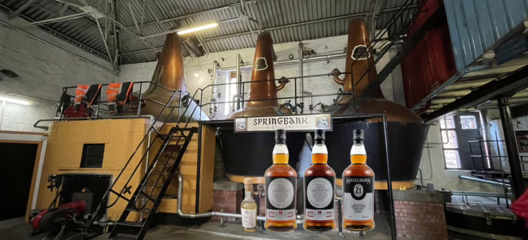 Four Hazelburn Whiskies