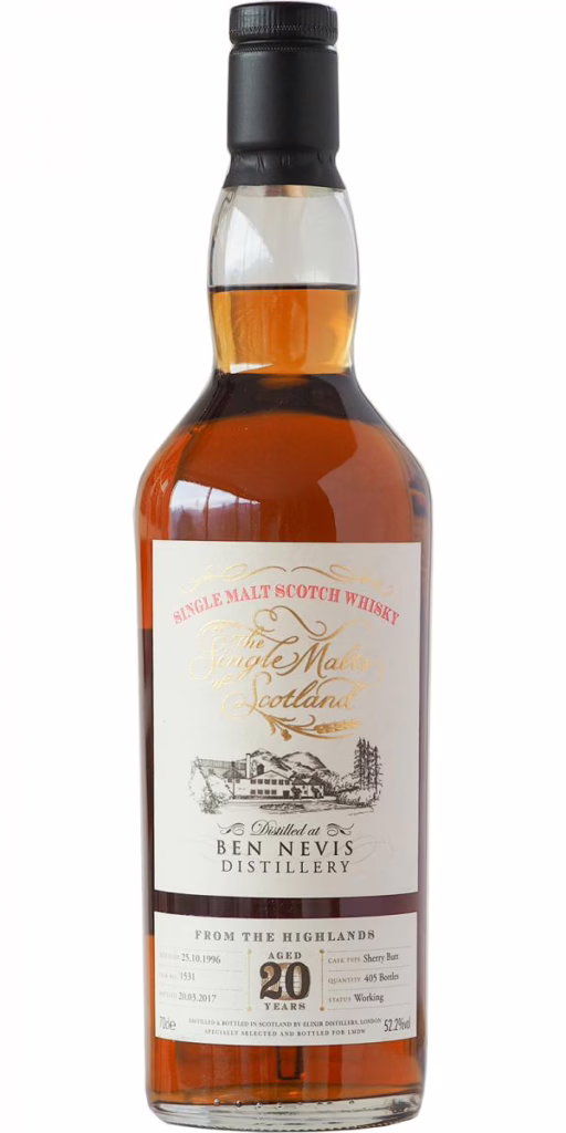 Ben Nevis 1996 The Single Malts of Scotland Elixir Distillers (2017)