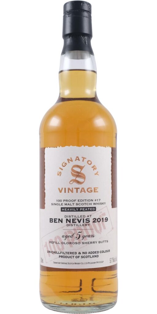 Ben Nevis 2019 100 Proof #17 Signatory Vintage (2024)