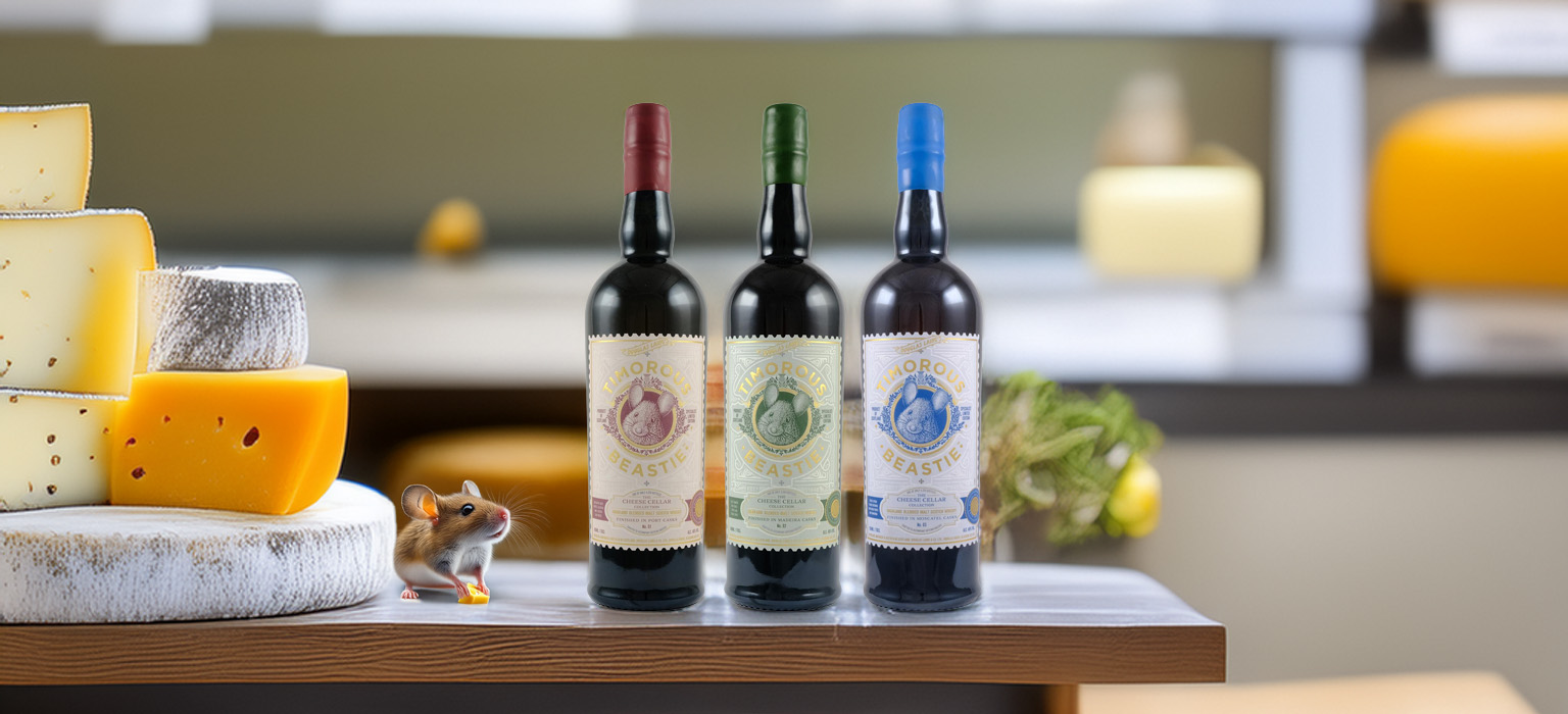 Timorous Beastie Cheese Cellar Collection - More Drams, Less Drama