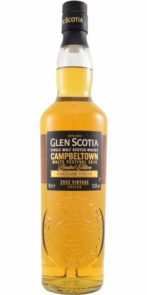 Glen Scotia 2003 Rum Cask Finish Campbeltown Malts Festival (2019)
