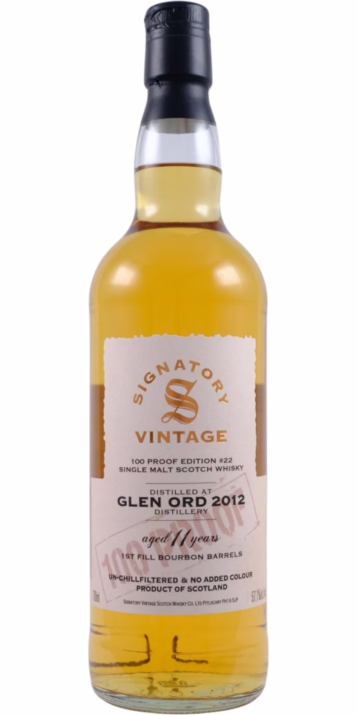 Glen Ord 2012 100 Proof Edition #22 Signatory Vintage (2024)