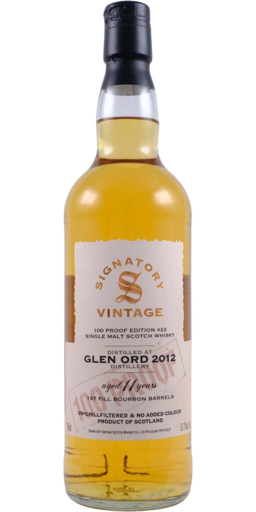Glen Ord 2012 100 Proof Edition #22 Signatory Vintage (2024)