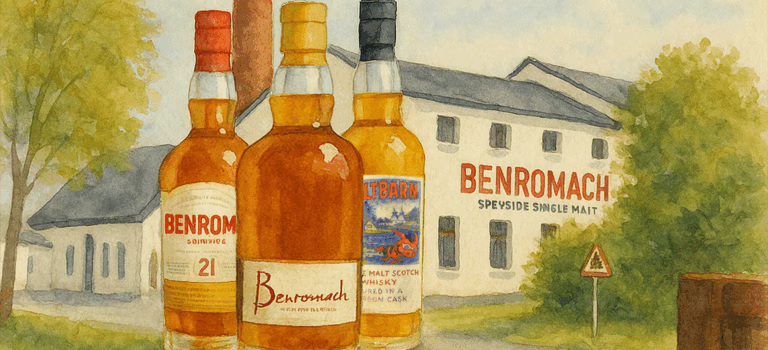 Benromach 21, 35yo & Glen Mosset 2013 Maltbarn