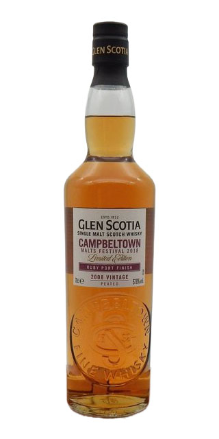 Glen Scotia 2008 Ruby Port Finish Campbeltown Malts Festival (2018)