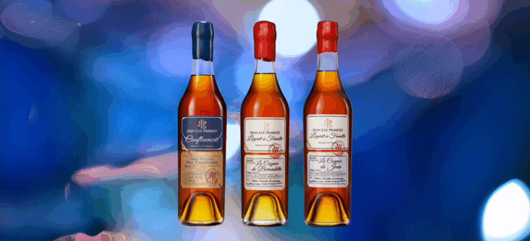 Pasquet Très Vieille Fine Champagne & Two Esprits de Famille Pasquet Très Vieille Fine Champagne Esprit de Famille Cognac de Bernadette Cognac de Jean