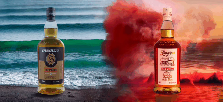 Springbank 5-year-old and Longrow 100 Proof Springbank 5-year-old & Longrow 100 Proof