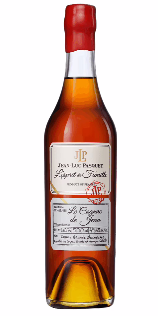 Jean-Luc Pasquet Le Cognac de Jean L69/77 L'Esprit de Famille Grande Champagne cognac