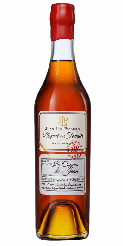 Jean-Luc Pasquet Le Cognac de Jean L69/77 L'Esprit de Famille Grande Champagne cognac