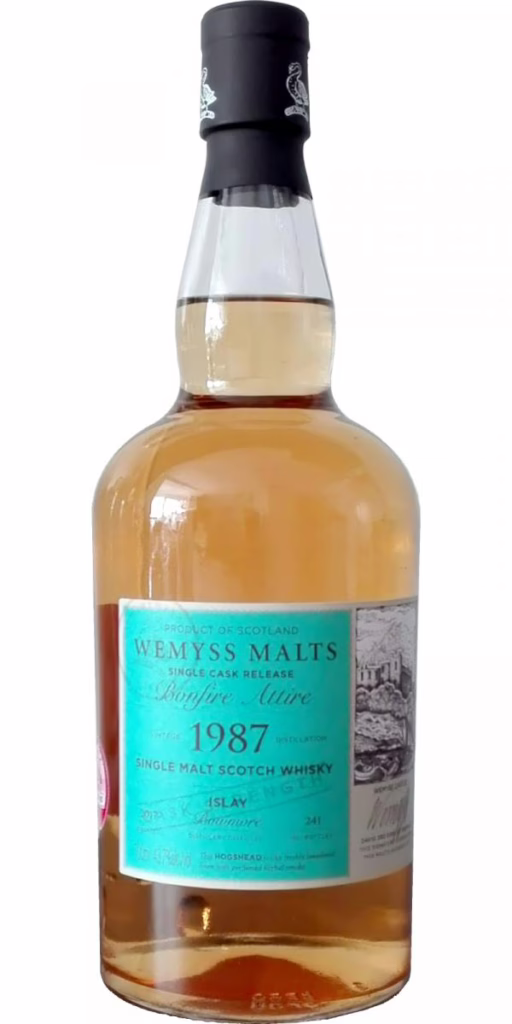 Bowmore 1987 Bonfire Attire Wemyss Malts (2017)