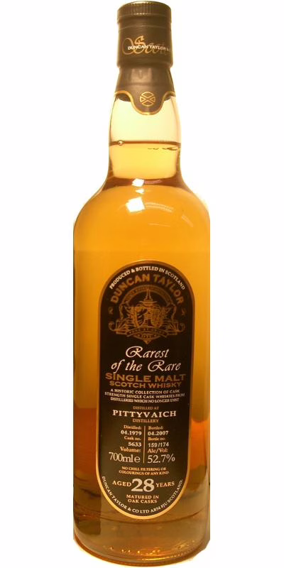 Pittyvaich 1979 Cask #5633 Duncan Taylor (2007)