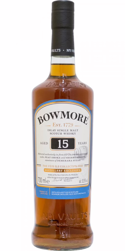 Bowmore 15-year-old Feìs Ìle (2018)