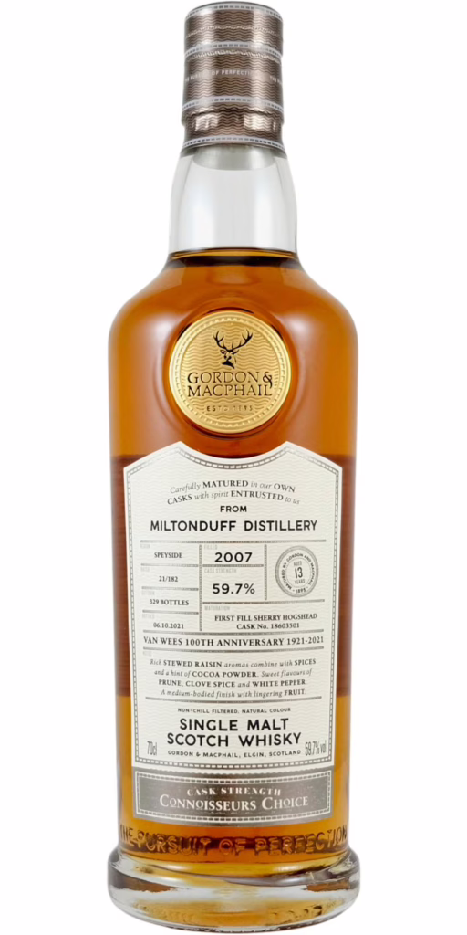 Miltonduff 2007 Gordon & Macphail (2021)