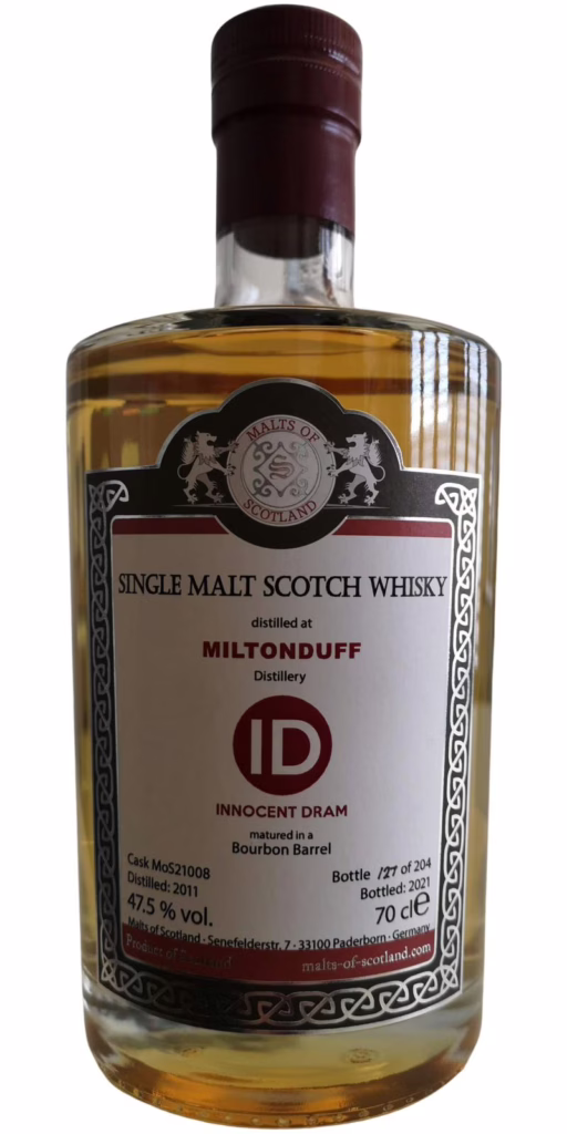 Miltonduff 2011 Malts of Scotland (2021)