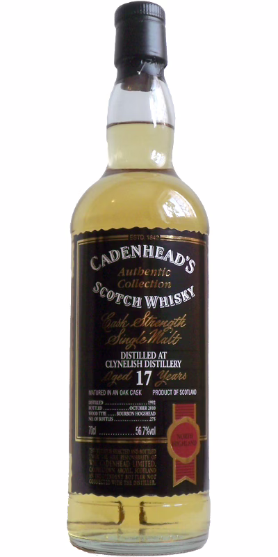 Clynelish 17-year-old Cadenhead's (2013)