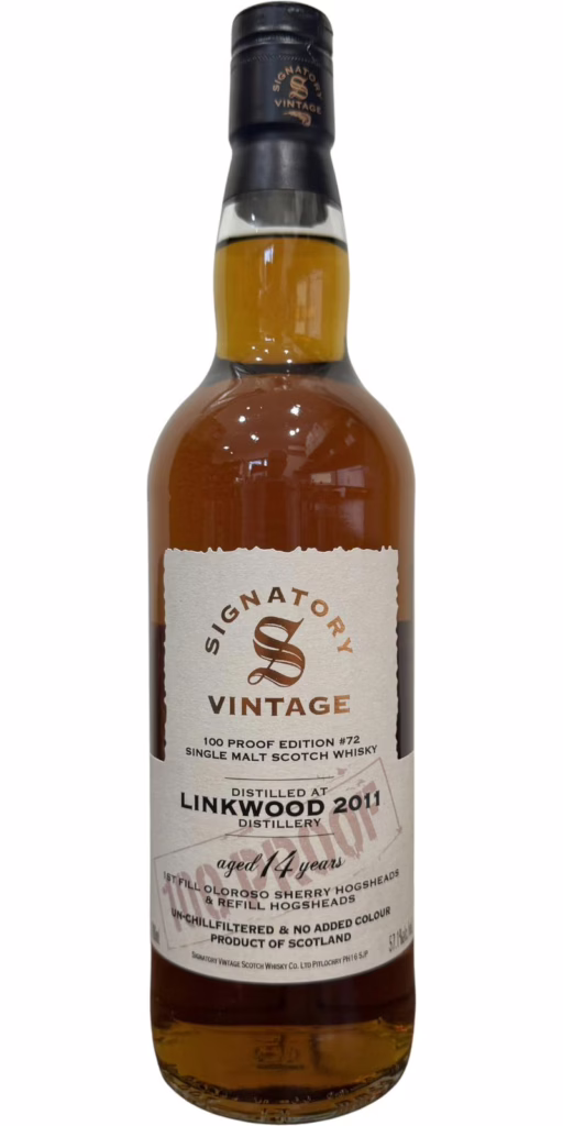 Linkwood 2011 100 Proof Edition #72 Signatory Vintage (2026)