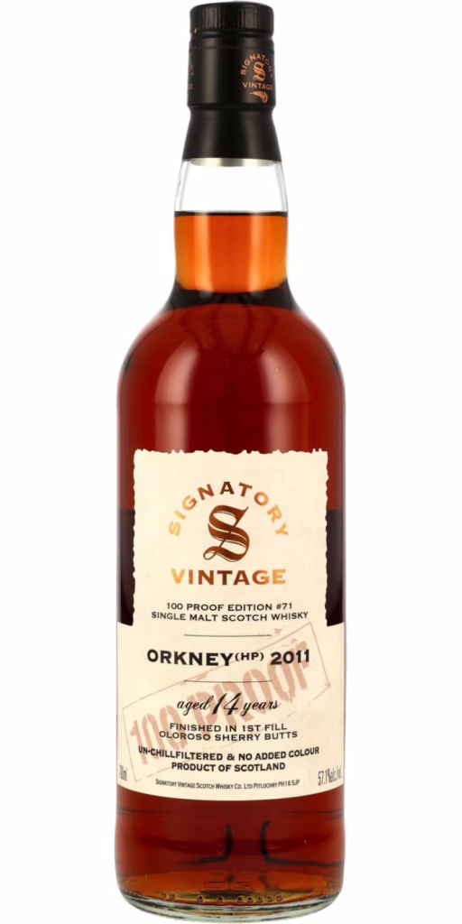 Orkney (HP) 2011100 Proof Edition #71 Signatory Vintage (2026)