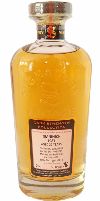 Teaninich 1983 Signatory Vintage (2011)
