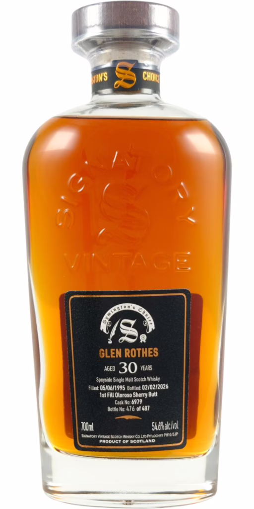 Glenrothes 1995 30-Year-Old Symington's Choice Signatory Vintage (2026)