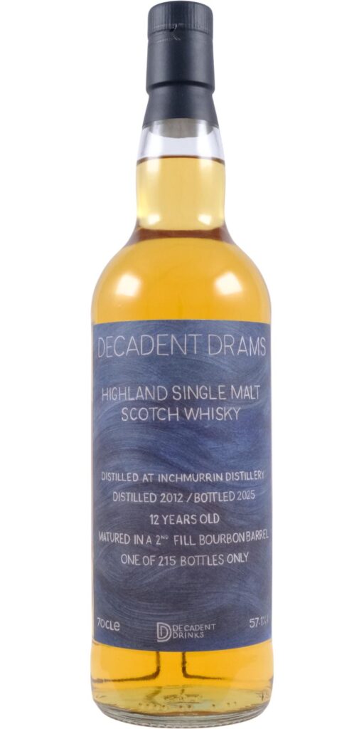 Inchmurrin 2012 Decadent Drams (2025)