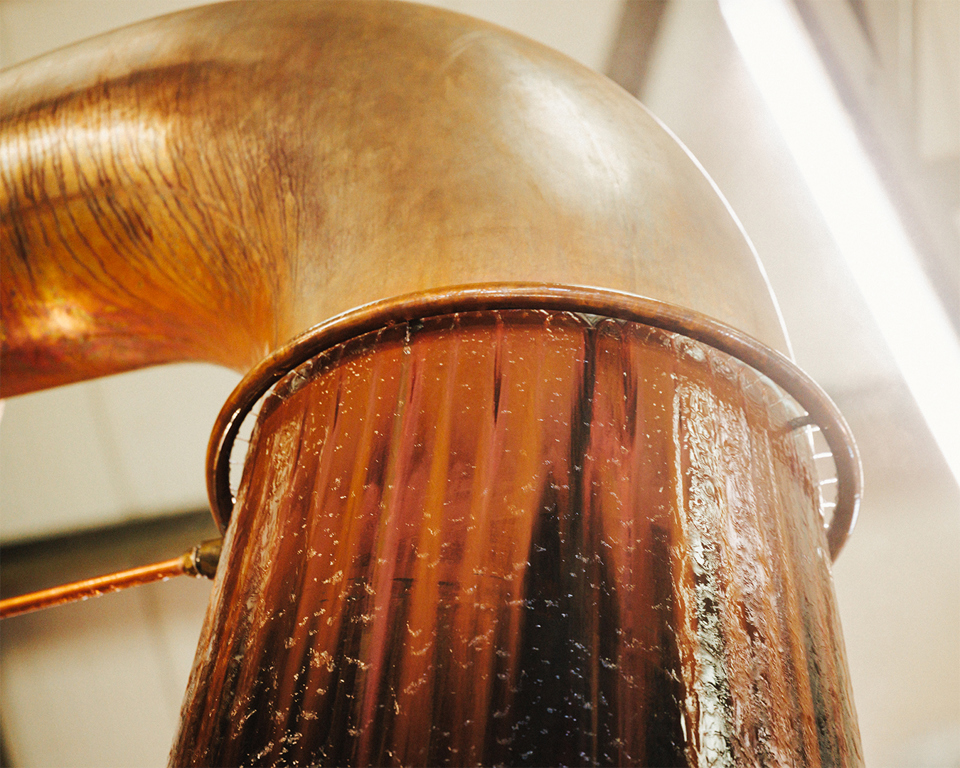 Fettercairn water cooled still